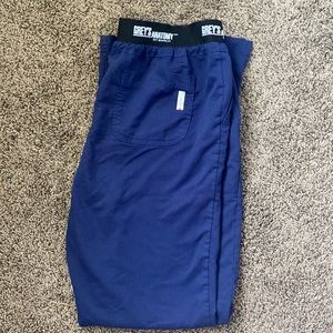 Grey anatomy navy blue scrub pants